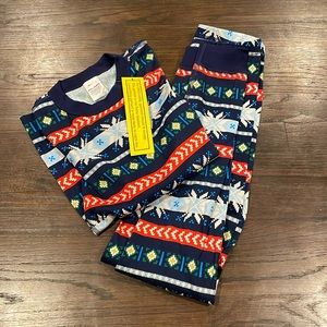 Boys Hanna Andersson Winter Long sleeve PJ Set NWT